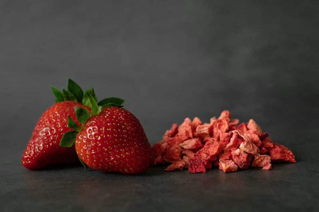 dried strawberries